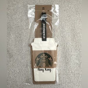 Starbucks Hong Kong Die Cut Luggage Tag